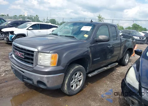 2010 GMC Sierra 1500 Sle z USA, uszkodzony, nr VIN 1GTSCVE01AZ189325